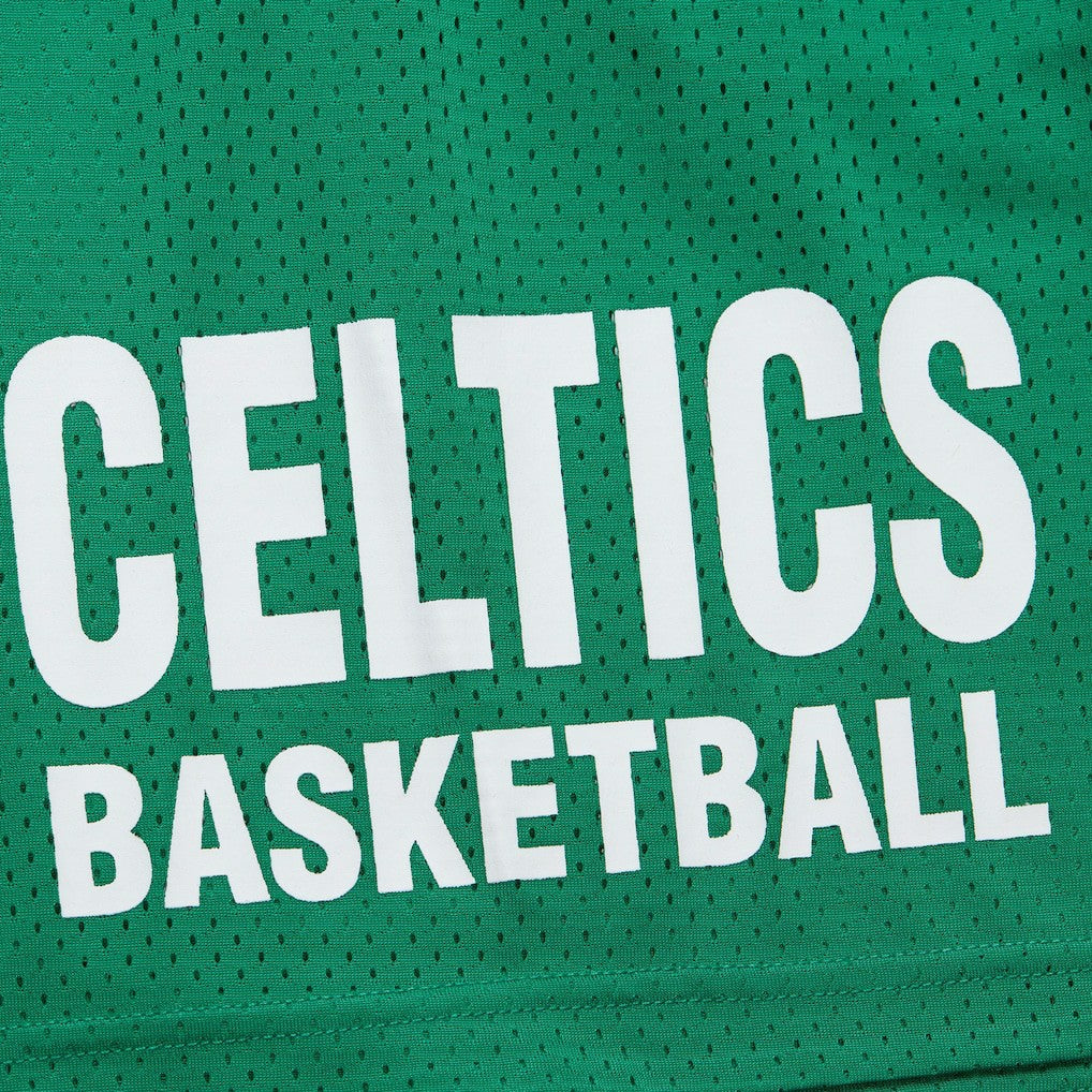 Boston Celtics Hardwood Classics Gameday Mesh Shorts - Kelly Green | Mitchell & Ness shop