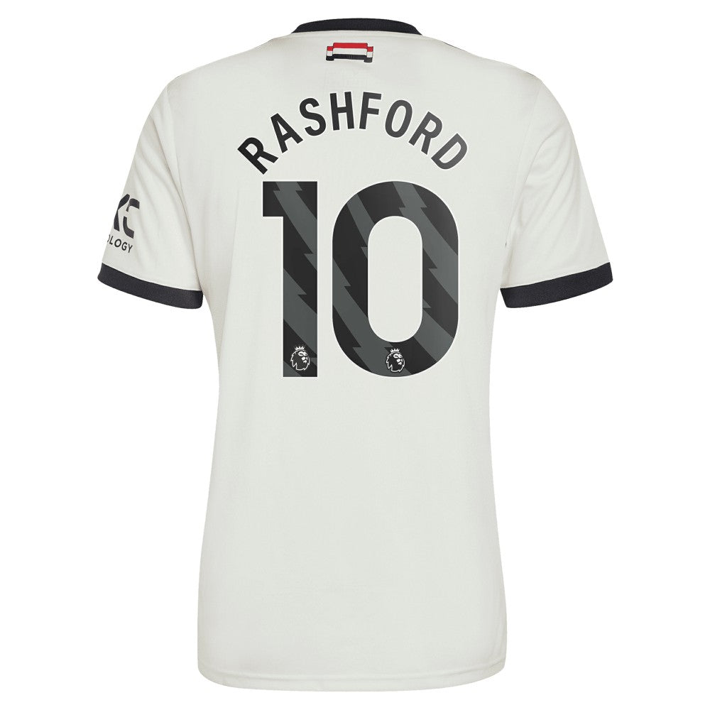 Marcus Rashford Manchester United Originals 2024/25 Third Replica Jersey - Cream | Adidas shop