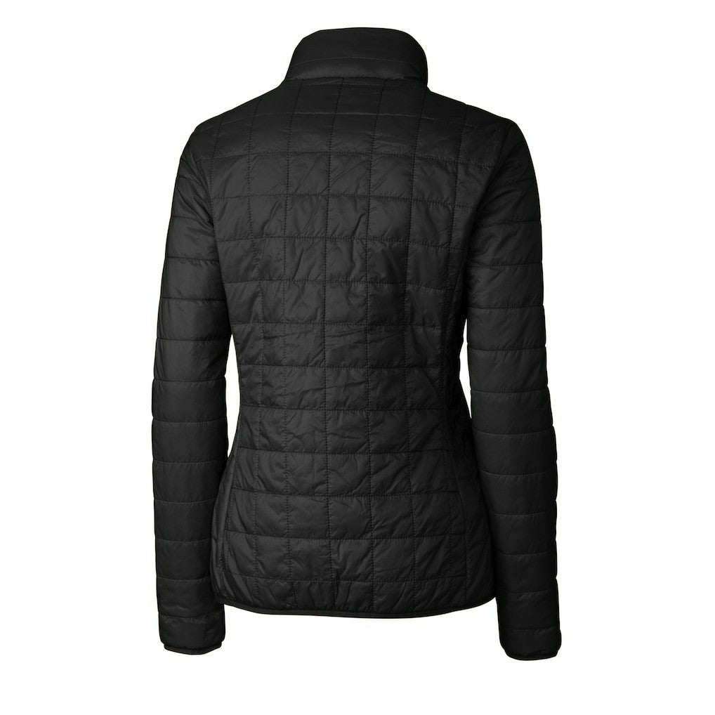 Indianapolis Colts Cutter & Buck Women's Rainier PrimaLoft Eco Insulated Full-Zip Puffer Jacket - Black for sale