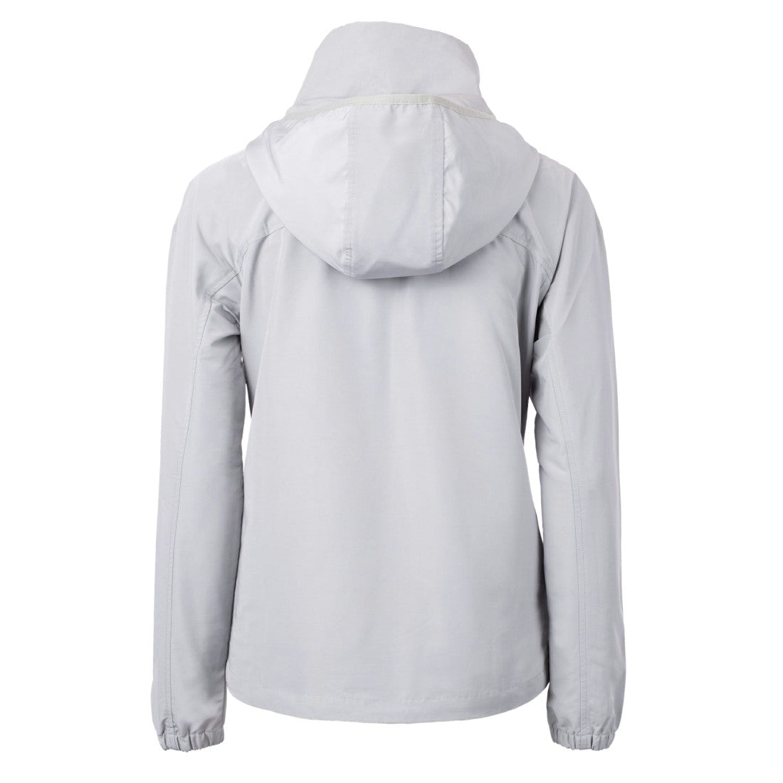 Denver Broncos Cutter & Buck Women's Charter Eco Recycled Half-Zip Hooded Anorak Jacket - Gray sale
