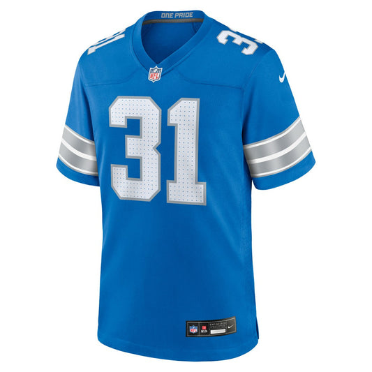 Kerby Joseph Detroit Lions Team Game Jersey - Blue | Nike cheap