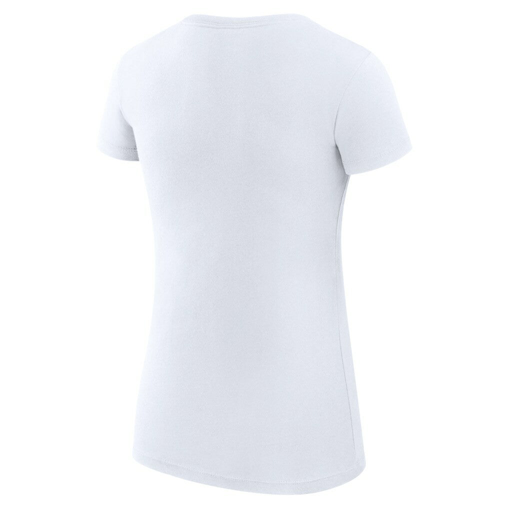 Cleveland Cavaliers G-III 4Her by Carl Banks Women's Super-Slim Fit Lightweight Leopard Heart T-Shirt sale - White for sale