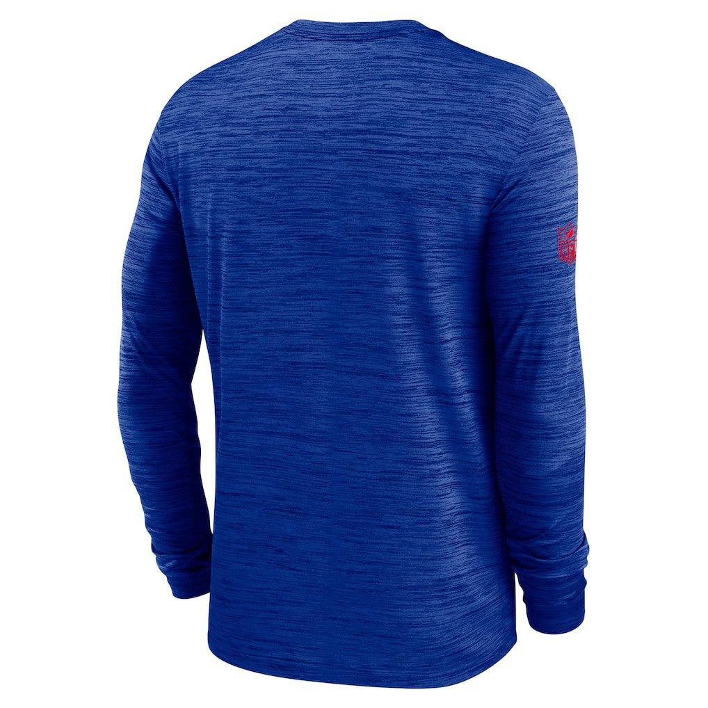 Buffalo Bills Sideline Velocity Performance Long Sleeve T-Shirt - Royal | Nike outlet