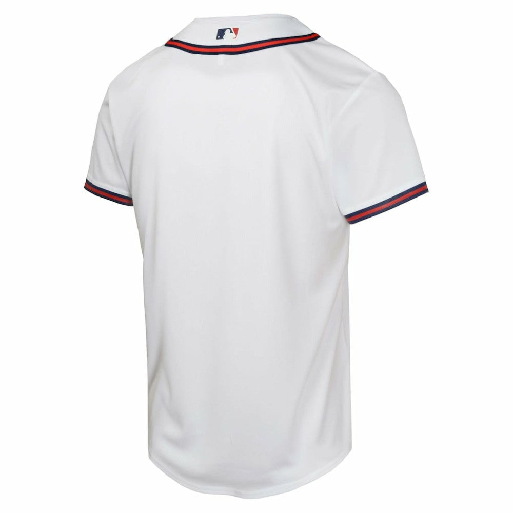 Atlanta Braves Youth Home Game Jersey - White | Nike