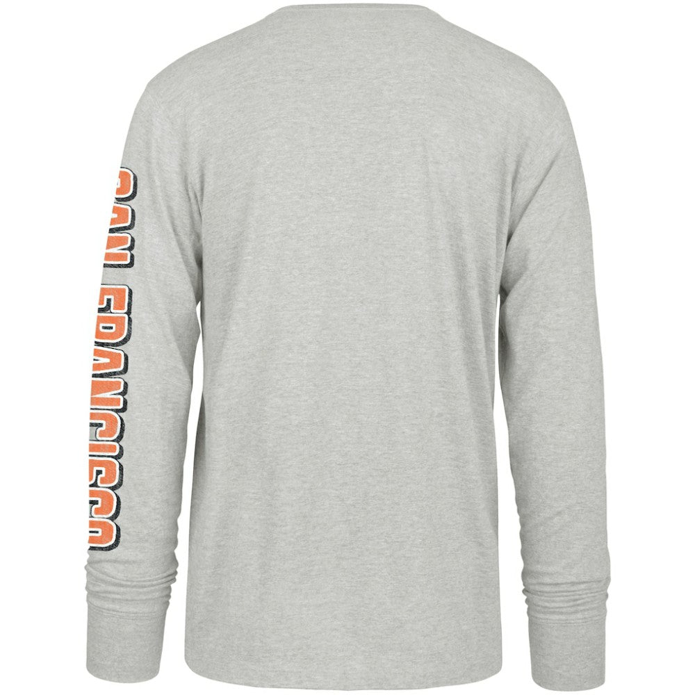 San Francisco Giants Fair Ball Franklin Long Sleeve T-Shirt - Gray | 47 brand