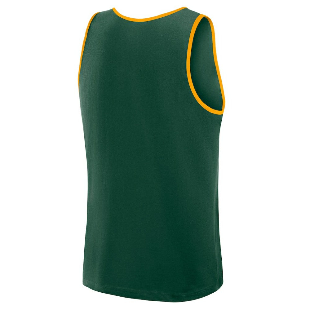 Athletics Logo Athletic Unmatched Success Tank Top - Green