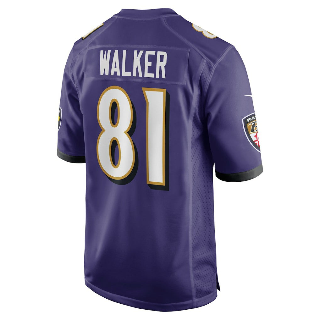 Devontez Walker Baltimore Ravens Team Game Jersey - Purple | Nike for sale