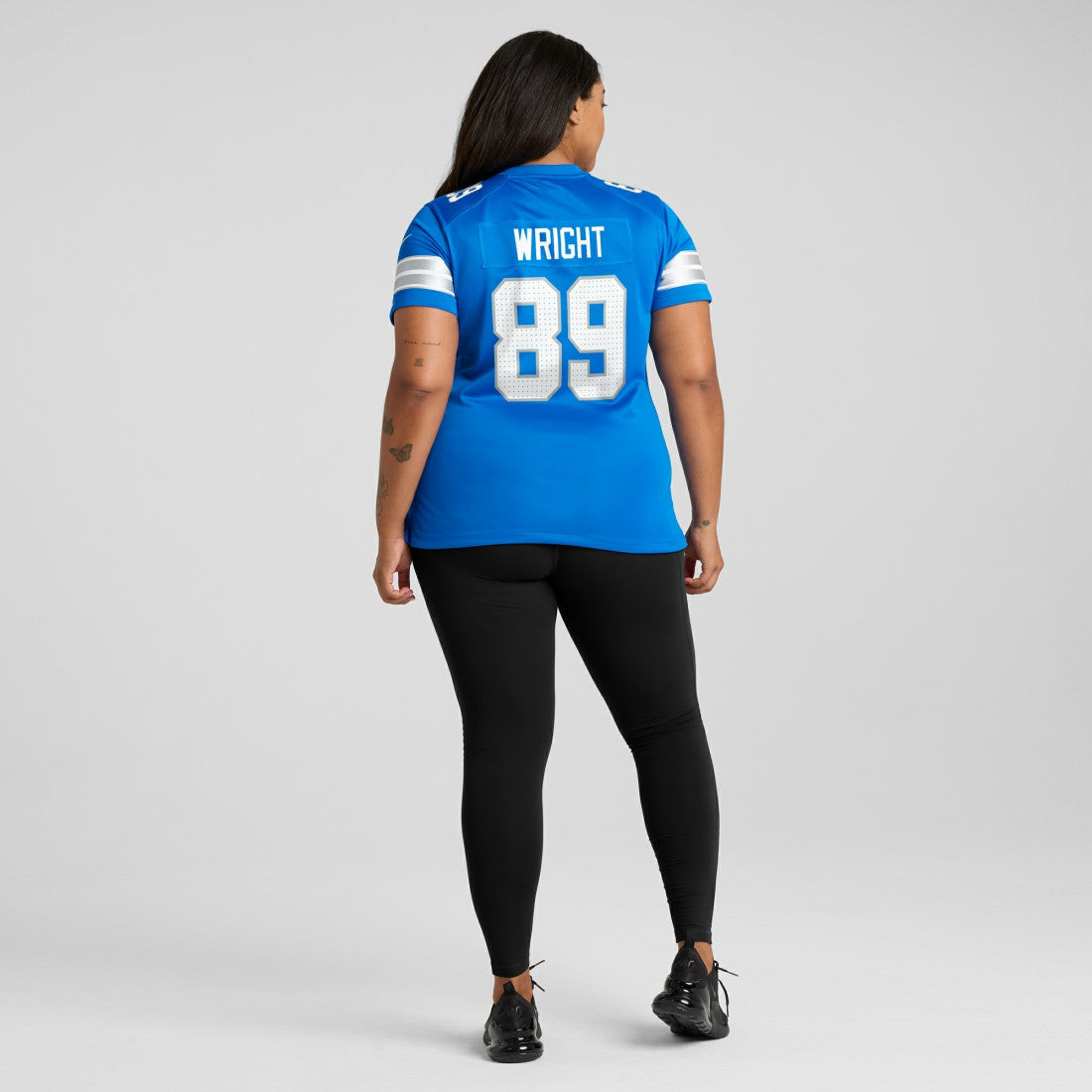 Brock Wright Detroit Lions Women's Team Game Jersey - Blue | Nike discount