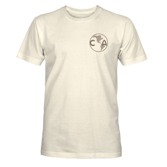 Club America 1863FC Vintage Photo T-Shirt - Tan shop