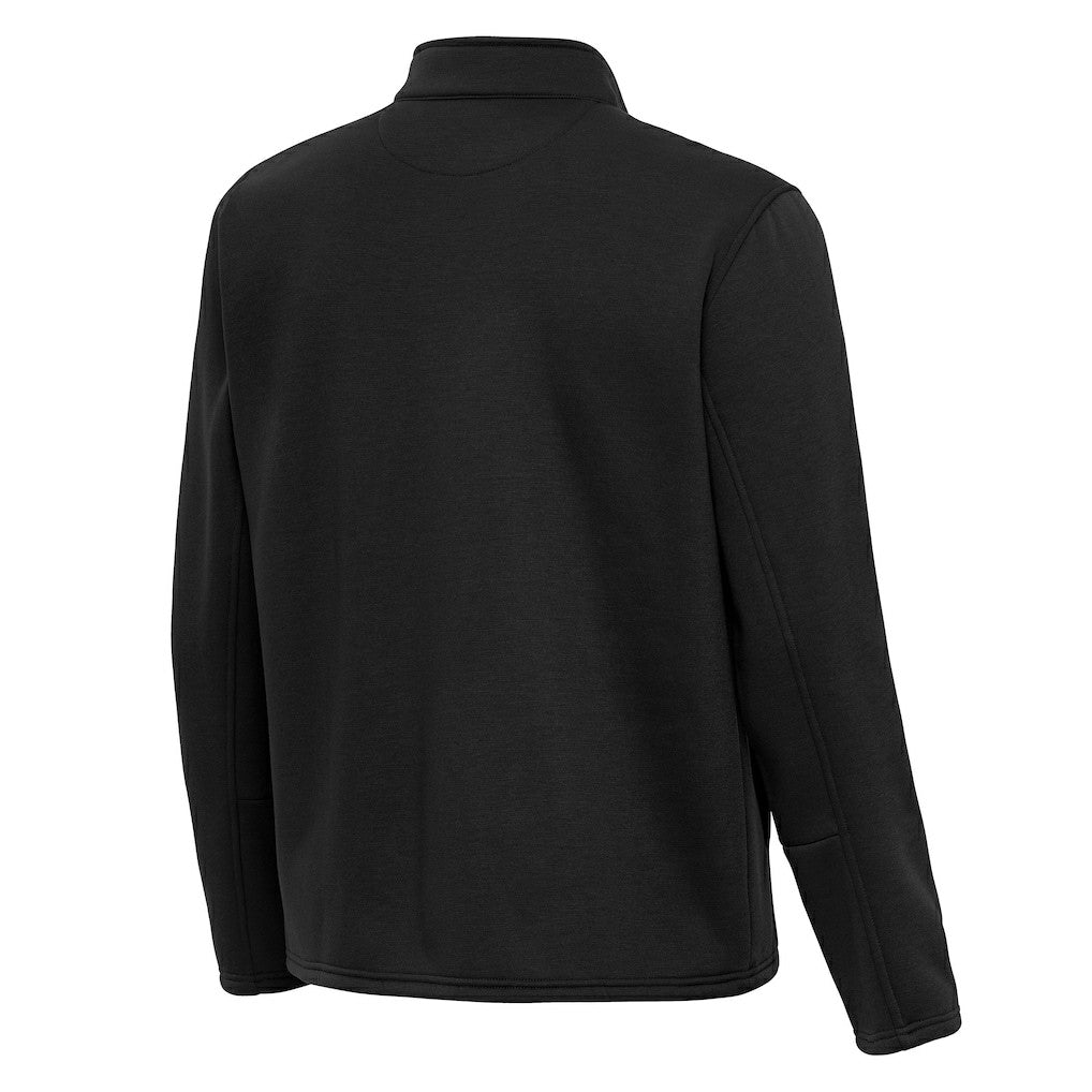 San Francisco 49ers Antigua Twist Quarter-Zip Pullover Jacket - Black outlet