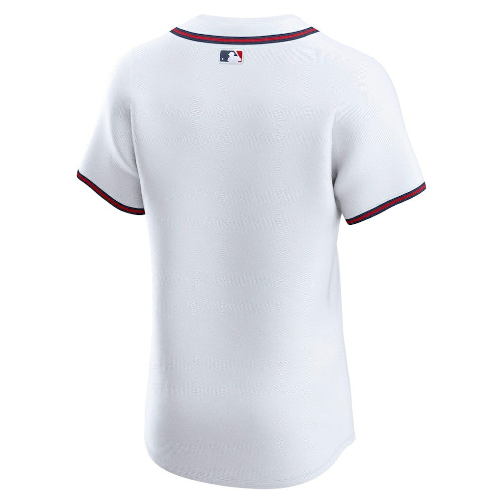 Atlanta Braves Home Elite Jersey - White | Nike