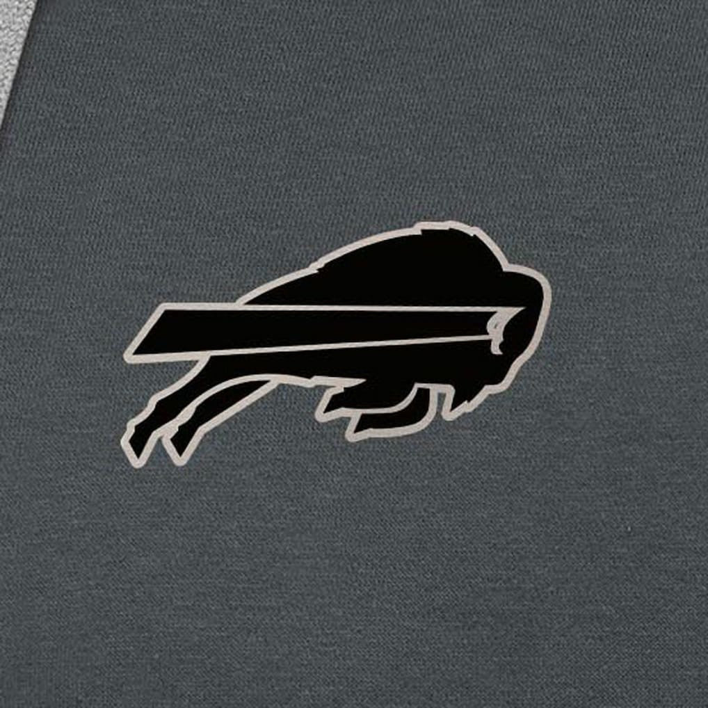 Buffalo Bills Antigua Brushed Carbon Victory Pullover Hoodie - Charcoal outlet