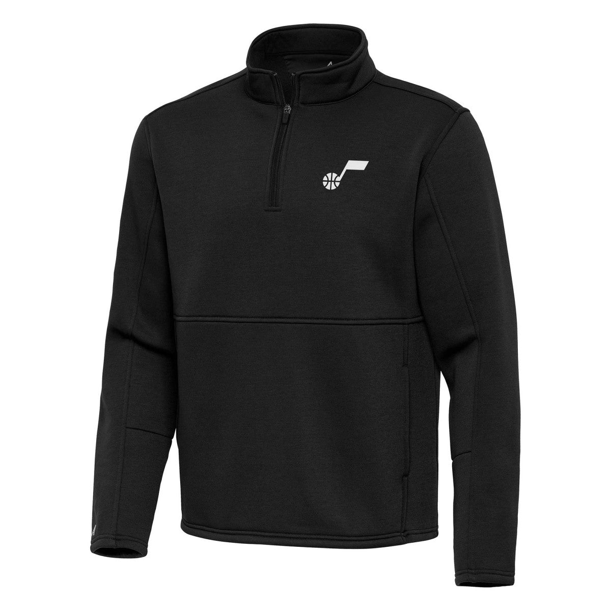 Utah Jazz Antigua Twist Quarter-Zip Pullover Top - Black discount
