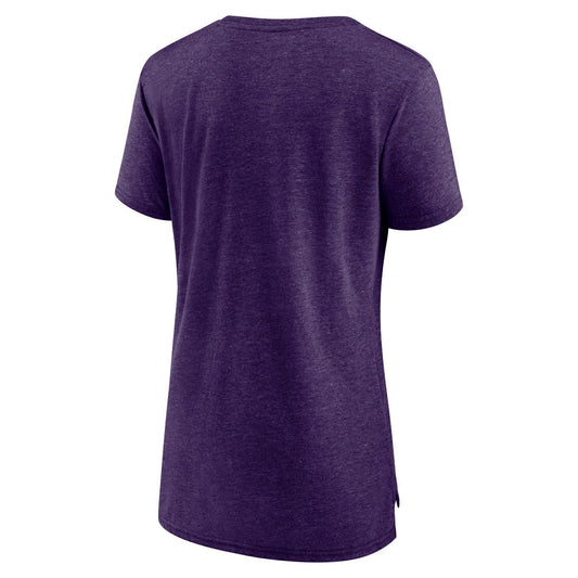 Sacramento Kings Women's True Classics Tri-Blend T-Shirt - Purple on sale