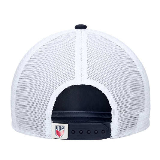 USMNT Unisex Rise Trucker Adjustable Hat - Navy | Nike shop