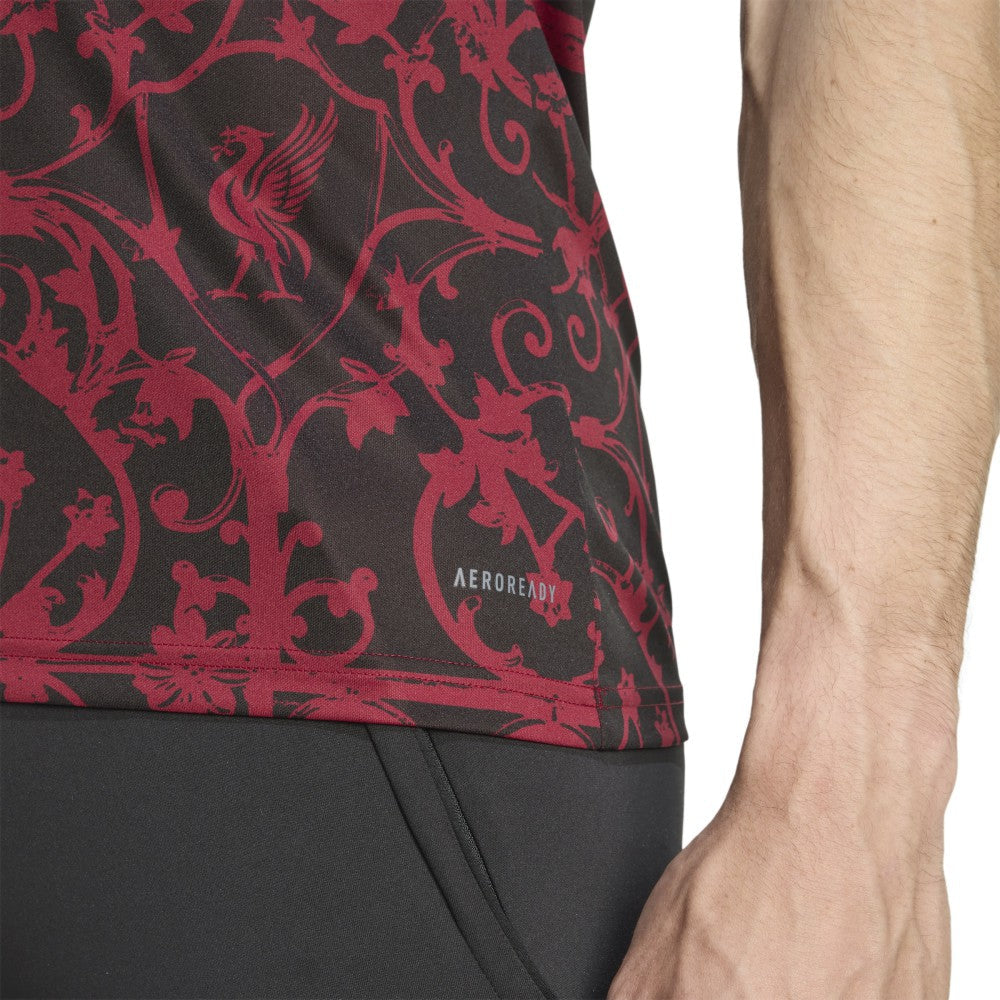 Liverpool 2025/26 AEROREADY Pre-Match Top - Black | Adidas cheap