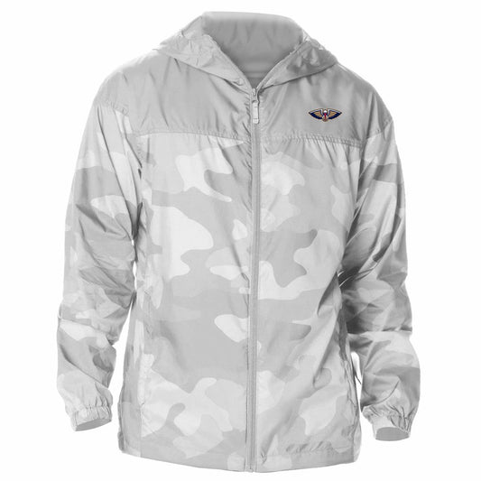 New Orleans Pelicans Flash Challenger Windbreaker Jacket - Gray | Columbia on sale