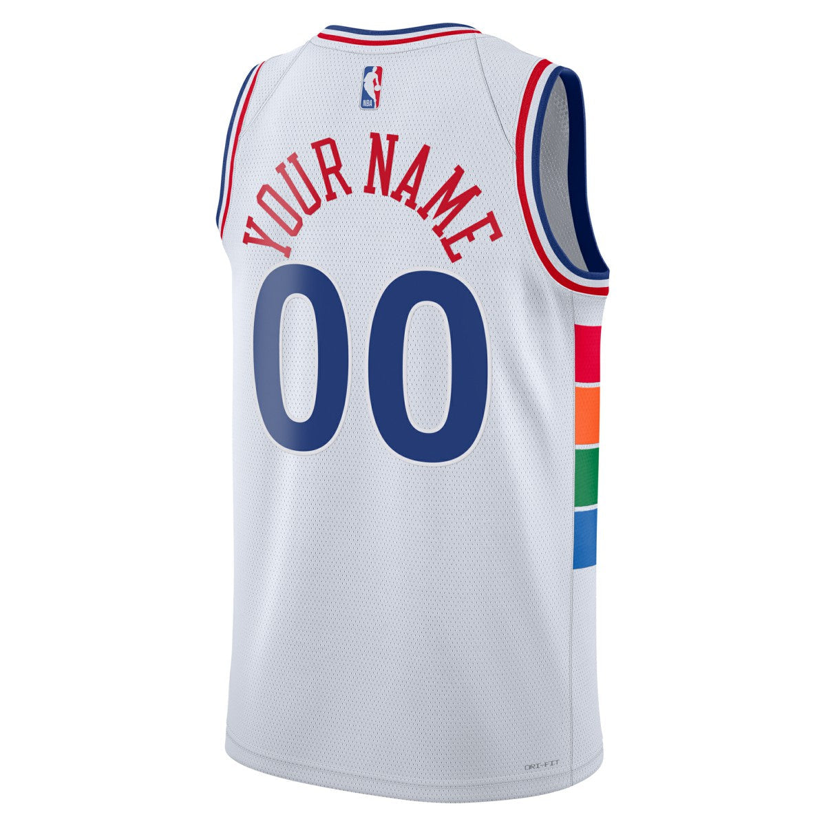 Philadelphia 76ers Unisex 2024/25 Custom Swingman Jersey - City Edition - White | Nike sale