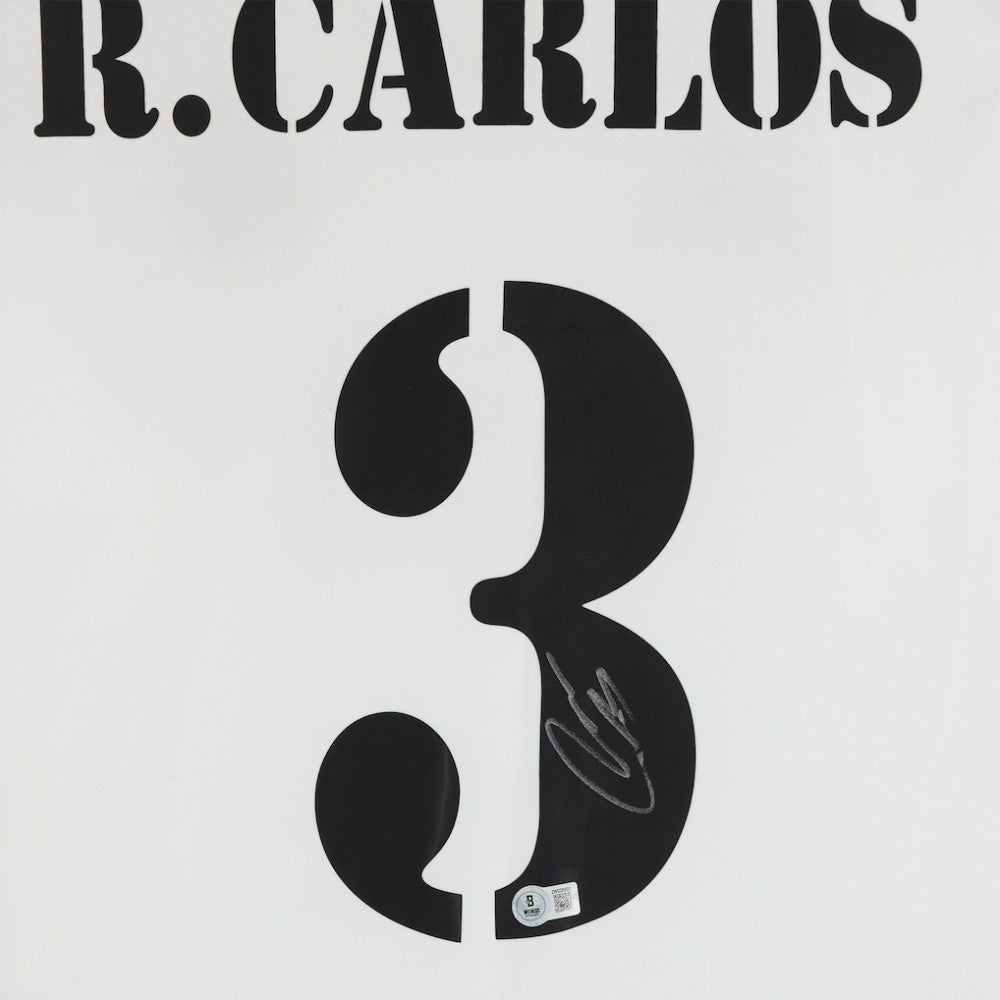 Roberto Carlos Real Madrid Autographed 2024-25 White Home Jersey - BAS | Fanatics online