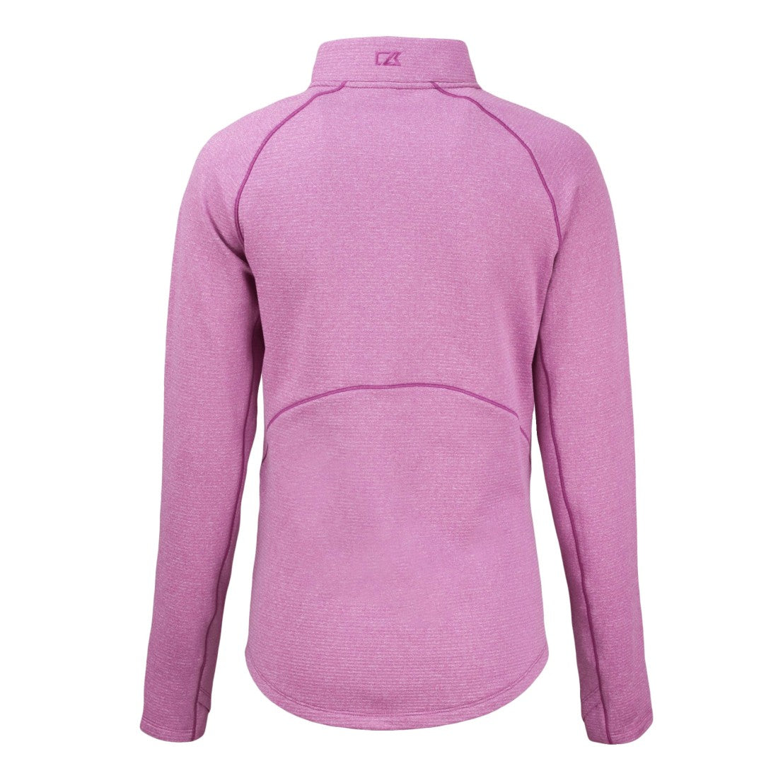 Green Bay Packers Cutter & Buck Women's Peshastin Eco Fleece Recycled Half-Zip Top - Pink for sale