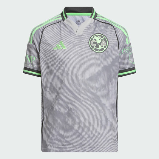Club America Youth 2025 Third Replica Jersey - Gray | Adidas discount