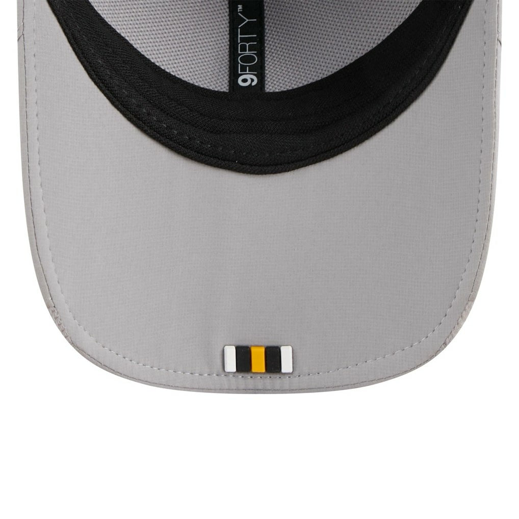 Pittsburgh Steelers New Era 2025 Sideline M-Crown 9FORTY Adjustable Hat - Gray discount