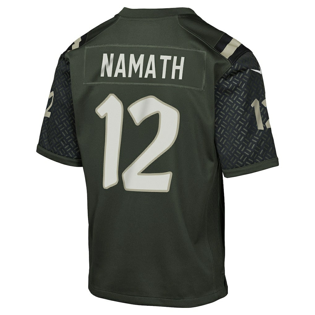 Joe Namath New York Jets Youth 2025 Rivalries Collection Retired Player Game Jersey - Gotham Green | Nike on sale