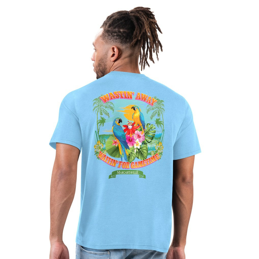 Los Angeles Rams Margaritaville Wastin' Away T-Shirt - Light Blue for sale