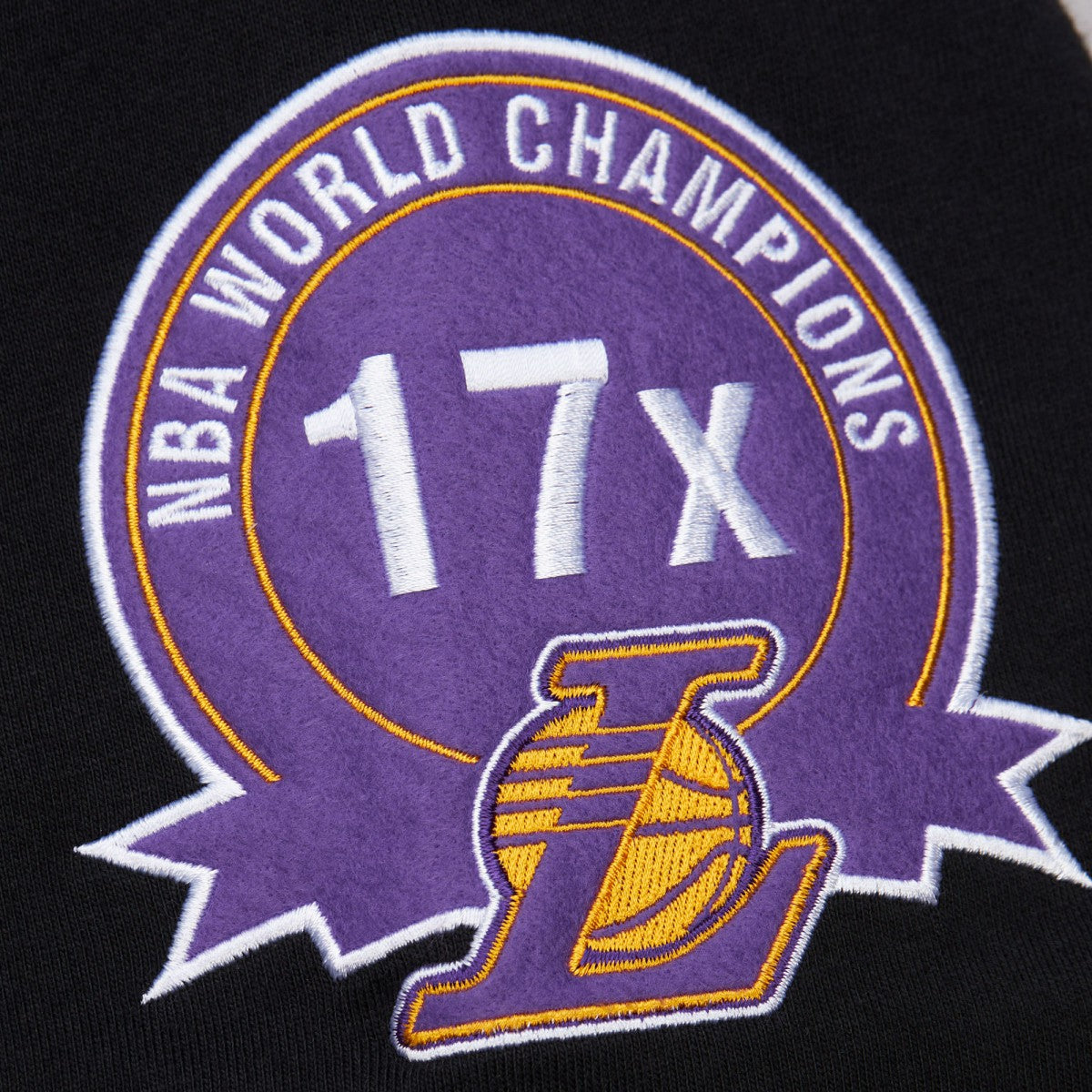 Los Angeles Lakers Black Out Collection Vintage Premium T-Shirt - Black shop