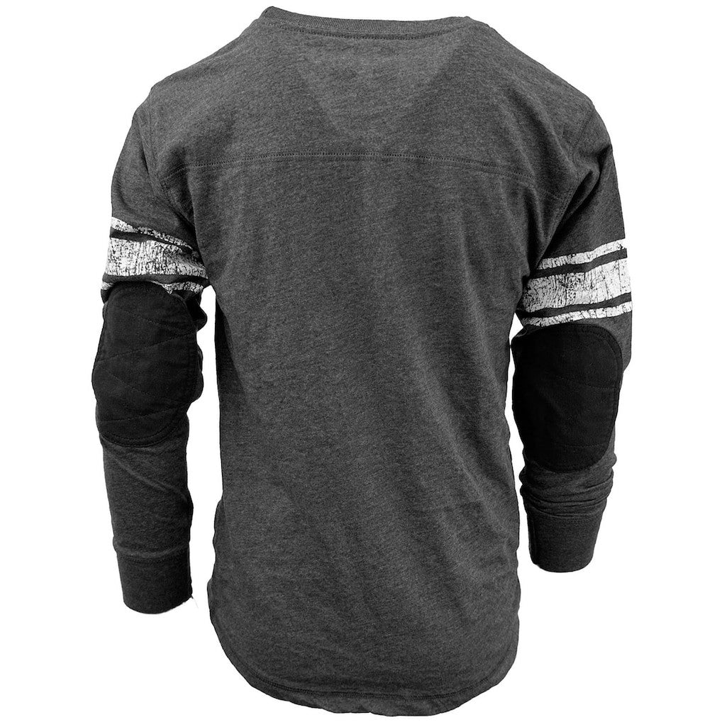 New Orleans Saints Wes & Willy Youth Football Long Sleeve T-Shirt - Black for sale