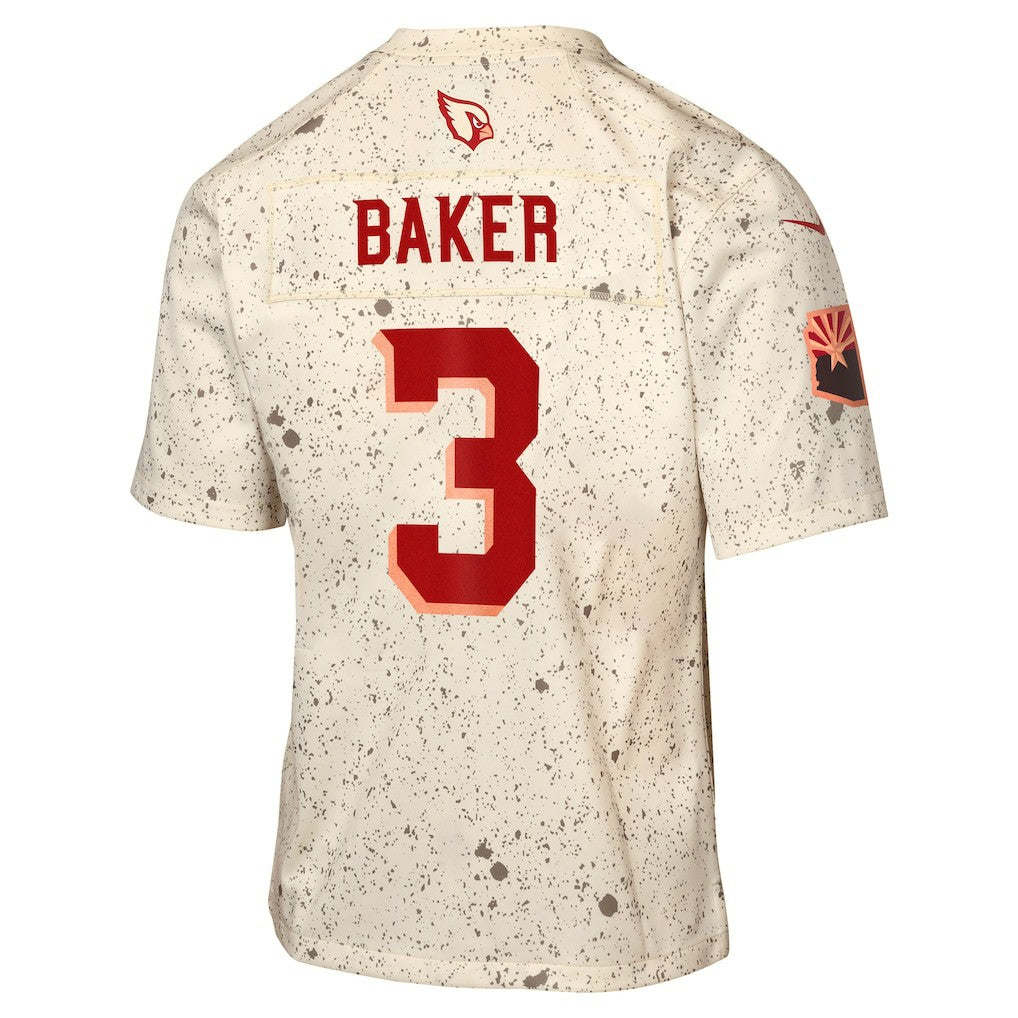 Budda Baker Arizona Cardinals Youth 2025 Rivalries Collection Game Jersey - Natural | Nike online