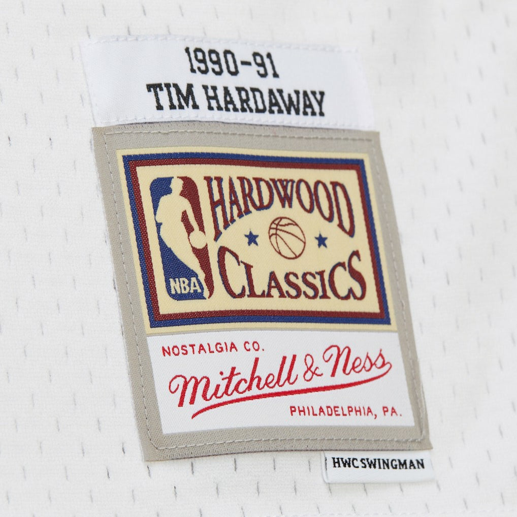Tim Hardaway Golden State Warriors Hardwood Classics 1990/91 Swingman Jersey sale - White | Mitchell & Ness outlet