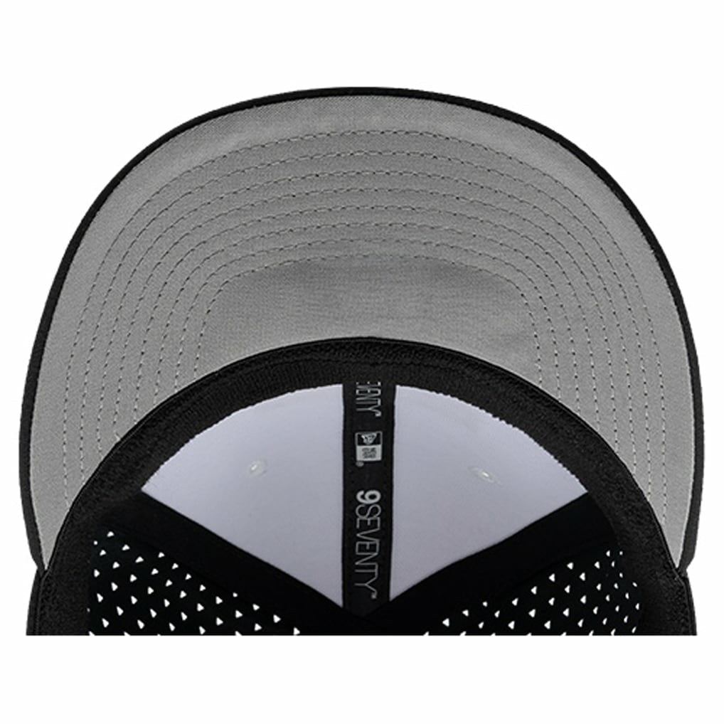 Pittsburgh Steelers New Era Established Patch 9SEVENTY Adjustable Hat - White/Black outlet