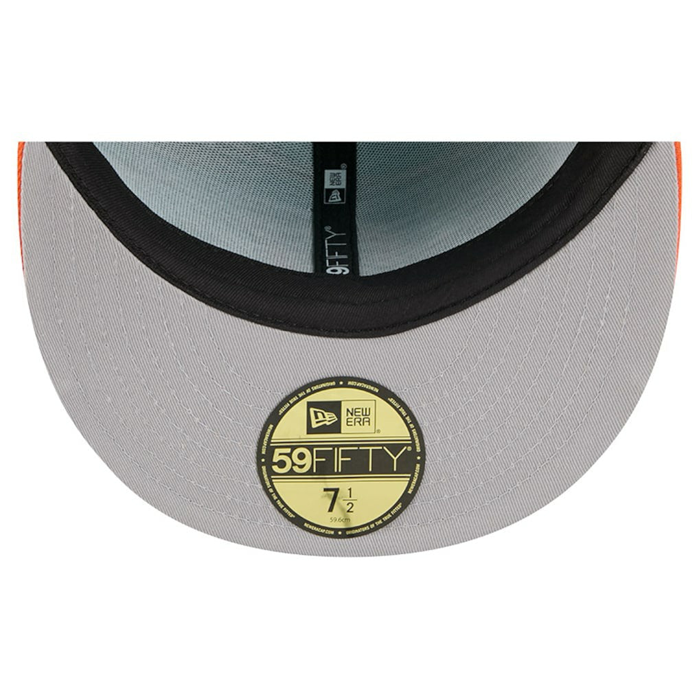Miami Dolphins New Era Break 59FIFTY Fitted Hat - Aqua/Orange for sale