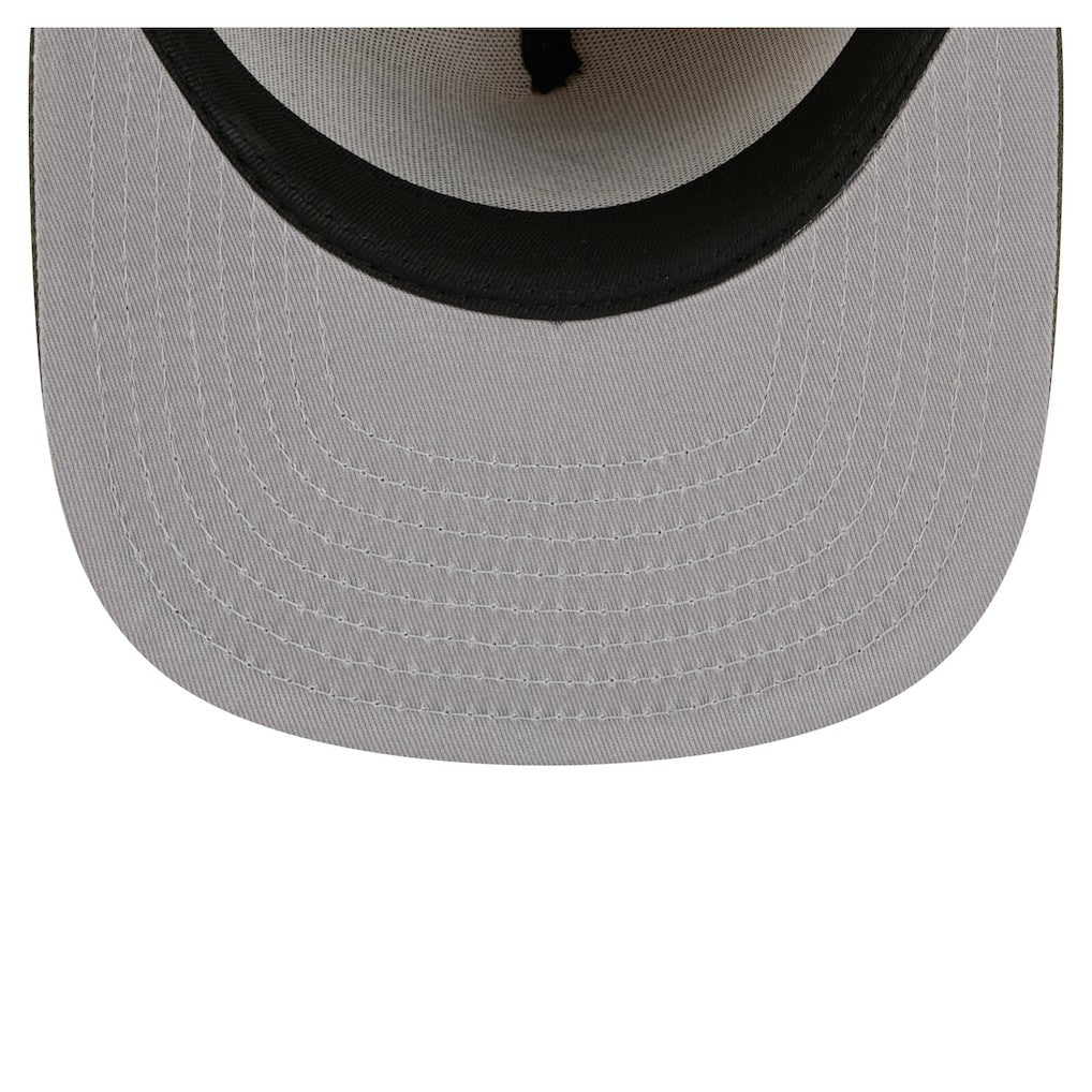 Miami Dolphins New Era Color Pack A-Frame 59FIFTY Fitted Hat - Beige/Olive sale