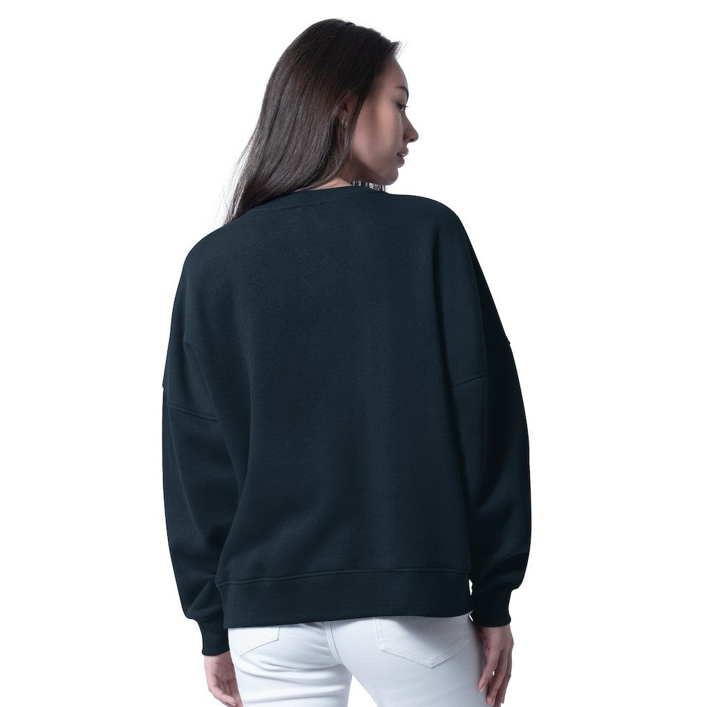 Chicago Bears G-III 4Her by Carl Banks Women's Oversized Feud Sweatshirt - Navy sale