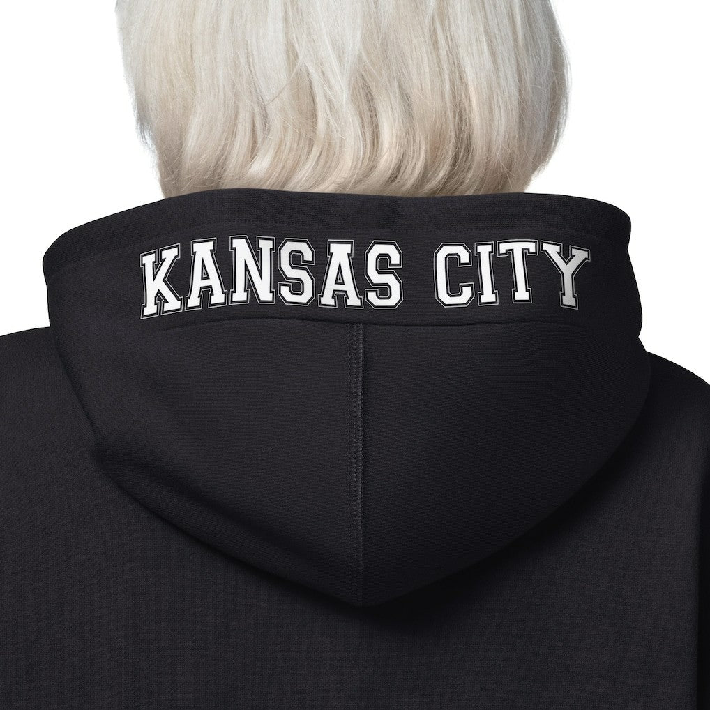 Kansas City Chiefs Starter Women's 4th Down Full-Zip Hoodie - Black online