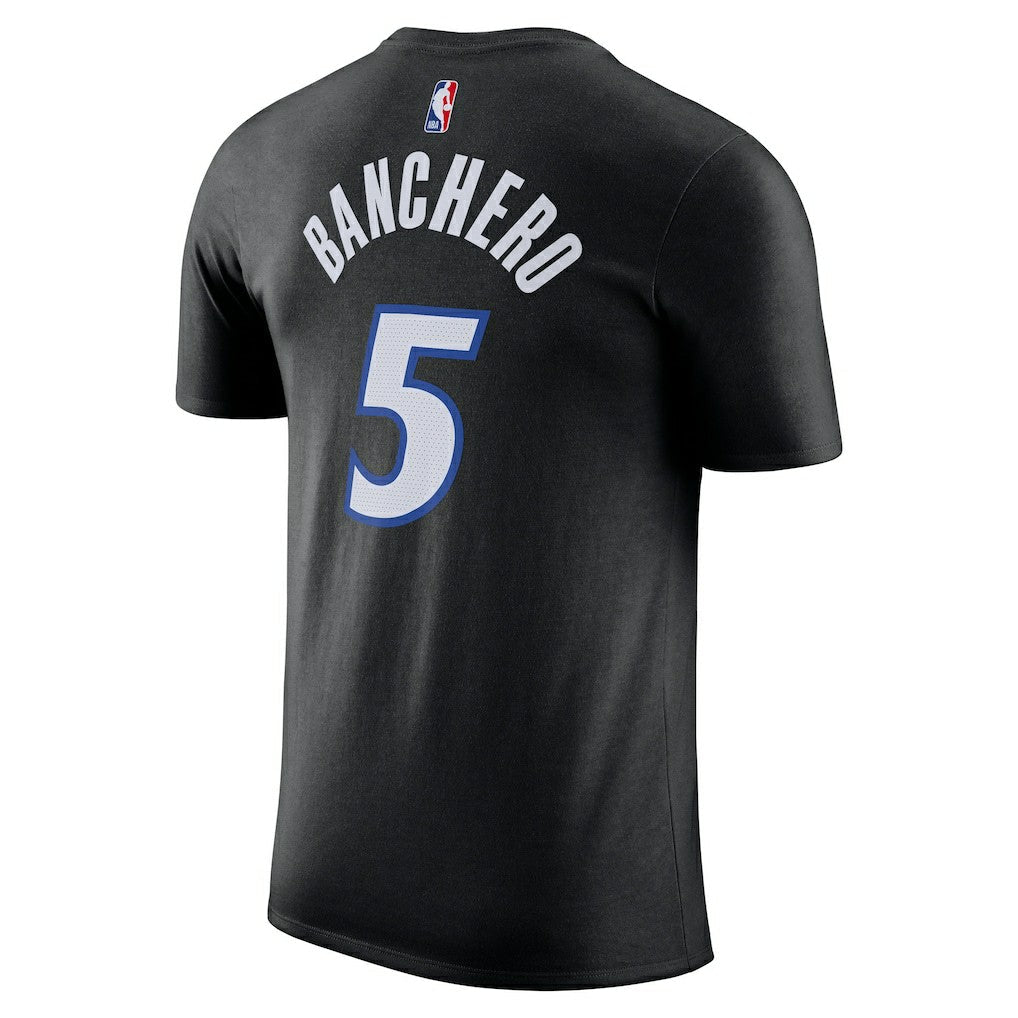 Paolo Banchero Orlando Magic Jordan Brand Unisex Name & Number T-Shirt - Statement Edition - Black for sale