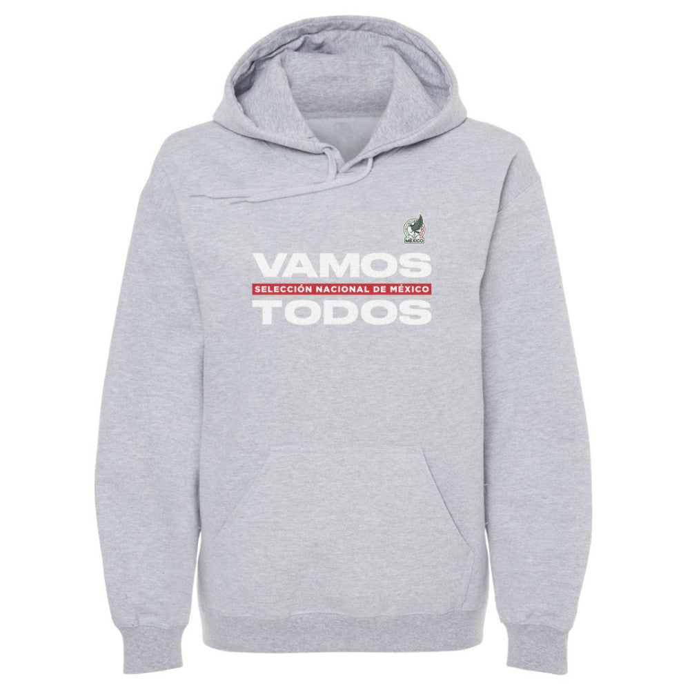 Mexico National Team 500 Level Vamos Todos Pullover Hoodie - Gray outlet