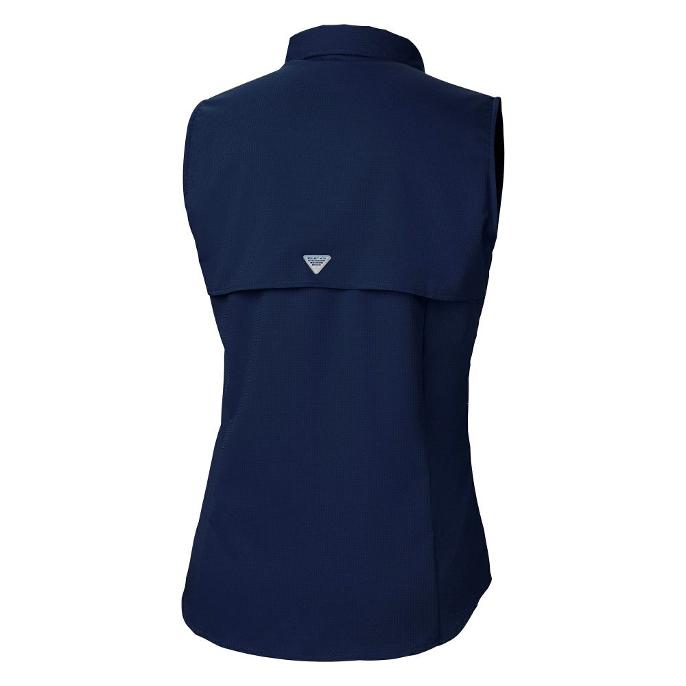 Minnesota Twins Women's Tamiami Sleeveless Shirt - Navy | Columbia