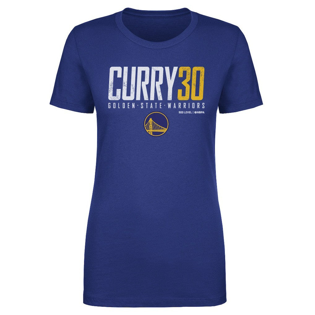 Stephen Curry Golden State Warriors 500 Level Women's Elite T-Shirt sale - Royal outlet