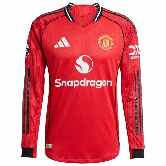 Manchester United Home 2025/26 Player Long Sleeve Jersey - Red | Adidas online