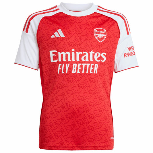 Bukayo Saka Arsenal Youth 2025/26 Home Replica Player Jersey - Red | Adidas cheap