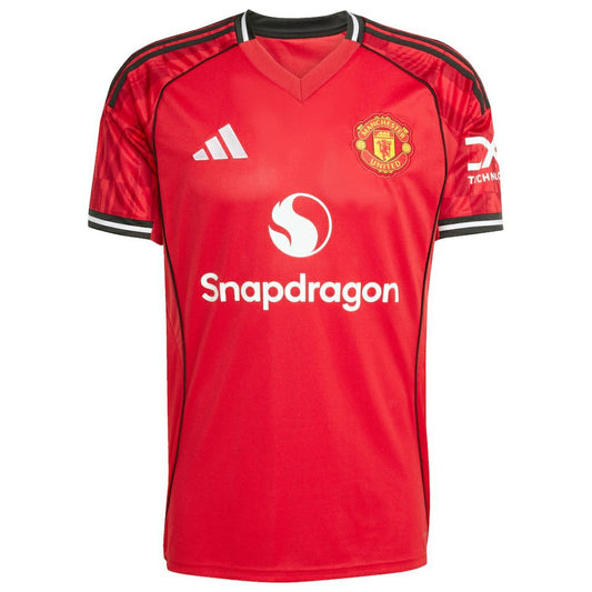 Bruno Fernandes Manchester United Home 2025/26 Replica Player Jersey - Red | Adidas on sale