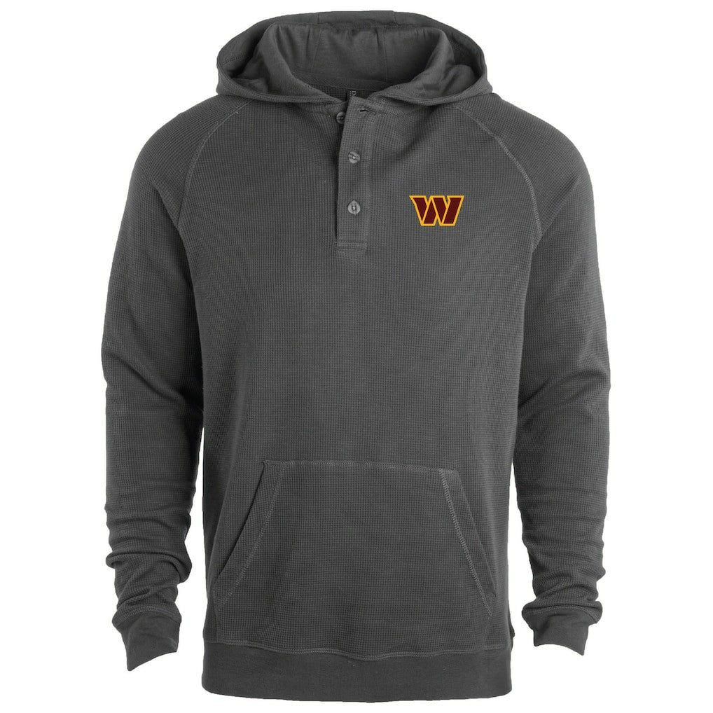 Washington Commanders Dunbrooke Montana Raglan Thermal Hoodie - Gray cheap