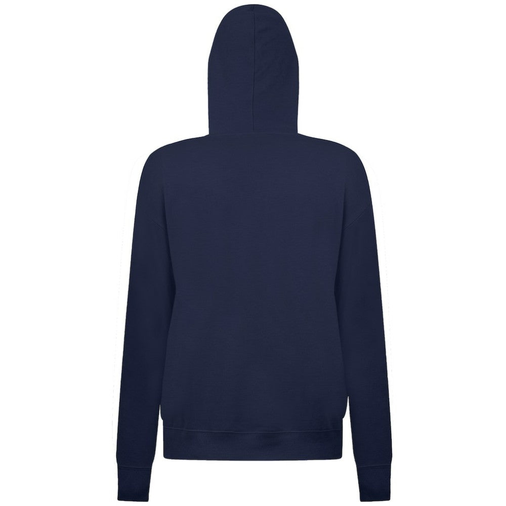 New York Yankees Levelwear Women's Adorn Retro 3D Pullover Hoodie - Navy