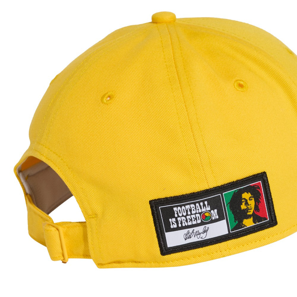 Jamaica National Team Unisex Team Baseball Adjustable Hat - Yellow | Adidas on sale
