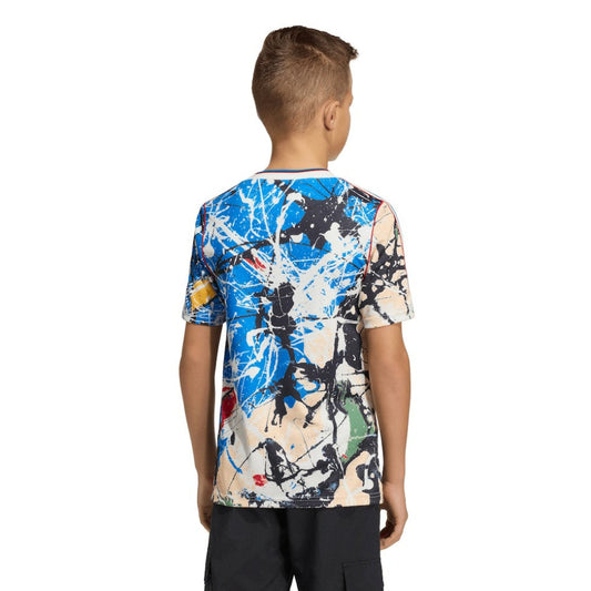 Manchester United X Stone Roses Youth Replica Jersey - Blue | Adidas outlet