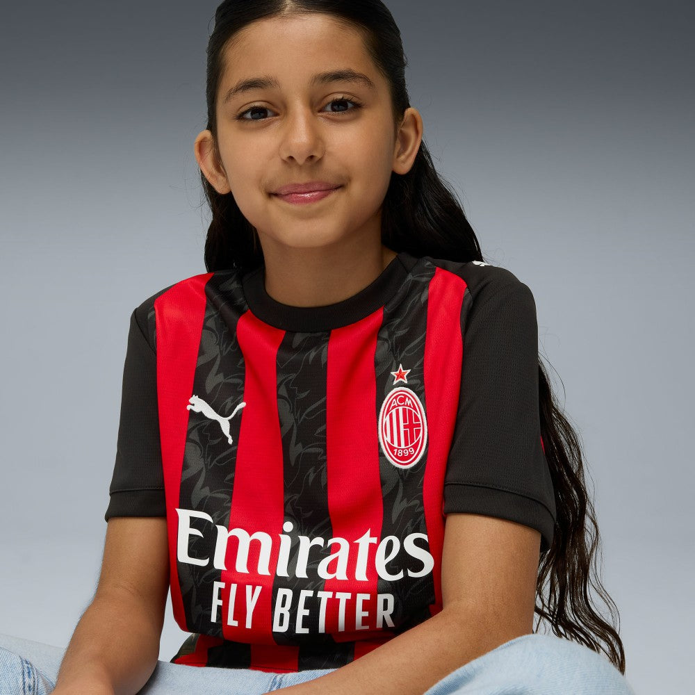 AC Milan Youth 2025/26 Home Replica Jersey - Red | Puma discount