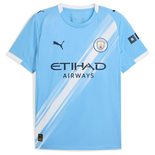 Erling Haaland Manchester City 2025/26 Home Replica Player Jersey - Sky Blue | Puma for sale